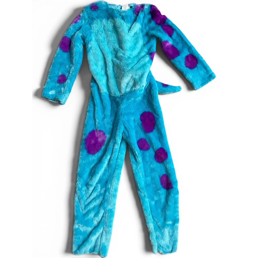 Disney Monsters University Sulley Costume Jumpsuit Tail Only Disguise L 10 12